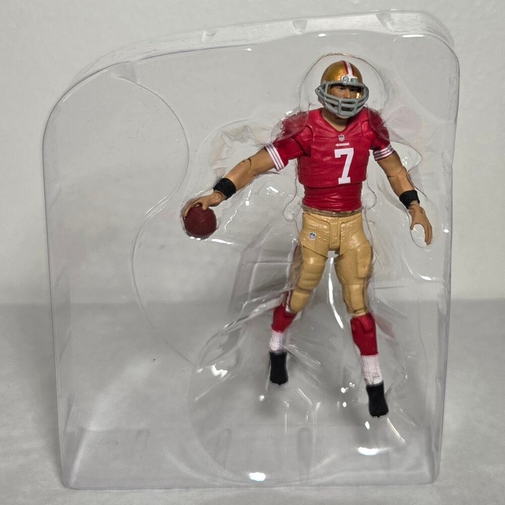 McFarland Playmakers NFL San Francisco 49ers 4"Colin Kaepernick Figure New Other
